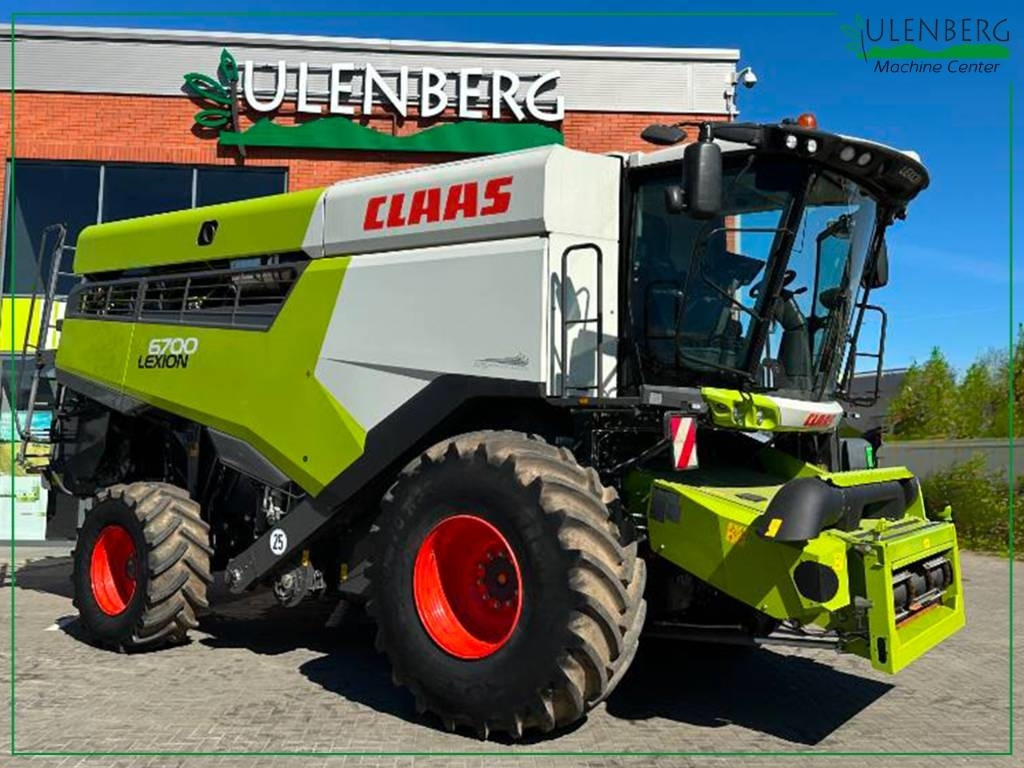 Claas LEXION 6700 -V770-408KM-744mth - Combine harvester: picture 1 Claas LEXION 6700 -V770-408KM-744mth - Combine harvester: picture 1