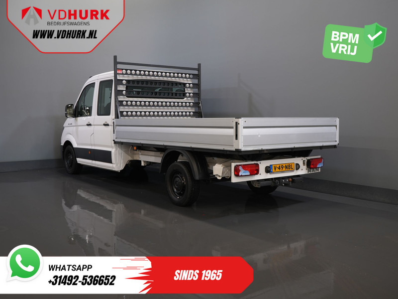 MAN TGE 3.180 DSG Aut. DC Dubbel Cabine BPM VRIJ! Open Laadbak 350x203/ 7 Pers./ Carplay/ Trekhaak/ Cruise/ 2.8t Trekverm./ Airco/ Pick - Flatbed van, Combi van: picture 2 MAN TGE 3.180 DSG Aut. DC Dubbel Cabine BPM VRIJ! Open Laadbak 350x203/ 7 Pers./ Carplay/ Trekhaak/ Cruise/ 2.8t Trekverm./ Airco/ Pick - Flatbed van, Combi van: picture 2