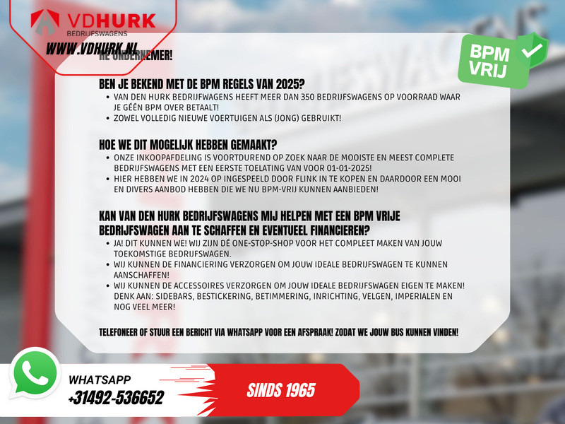 Panel van Mercedes-Benz Sprinter 317 CDI Aut. L2H2 BPM VRIJ! Carplay/ Gev.Stoel/ 270 Gr.Deuren/ Stoelverw./ Navi/ Camera/ PDC/ Cruise/ DAB: picture 8