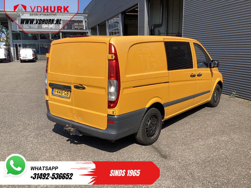 Small van, Combi van Mercedes-Benz Vito 113 CDI L2 DC Dubbel Cabine EXPORT ONLY Airco/ Cruise/ Trekhaak: picture 9
