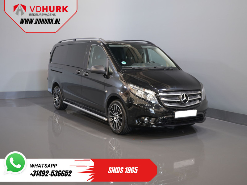 Mercedes-Benz Vito 114 CDI Aut. L2 DC Dubbel Cabine BPM VRIJ! 2.8t Trekverm./ Navi/ Climate/ Camera/ PDC/ LMV/ Cruise/ Trekhaak - Small van, Combi van: picture 1 Mercedes-Benz Vito 114 CDI Aut. L2 DC Dubbel Cabine BPM VRIJ! 2.8t Trekverm./ Navi/ Climate/ Camera/ PDC/ LMV/ Cruise/ Trekhaak - Small van, Combi van: picture 1