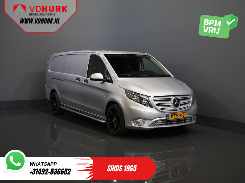 Mercedes-Benz Vito 114 CDI Aut. L3 BPM VRIJ! NL Auto/ Carplay/ Cruise/ DAB/ Camera/ LMV 18”/ Sidebars - Small van: picture 1 Mercedes-Benz Vito 114 CDI Aut. L3 BPM VRIJ! NL Auto/ Carplay/ Cruise/ DAB/ Camera/ LMV 18”/ Sidebars - Small van: picture 1