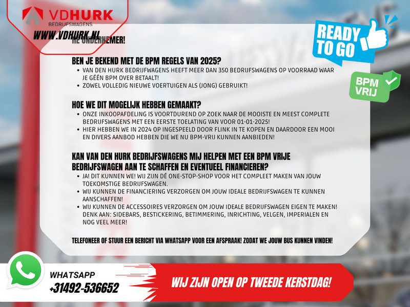 Panel van, Electric van Mercedes-Benz eVito eVito L2 60 kWh 285 km WLTP Snellader/ LED/ Adapt.Cruise/ Stoelverw./ Carplay/ Camera/ PDC/ 17" LMV: picture 8 Panel van, Electric van Mercedes-Benz eVito eVito L2 60 kWh 285 km WLTP Snellader/ LED/ Adapt.Cruise/ Stoelverw./ Carplay/ Camera/ PDC/ 17" LMV: picture 8