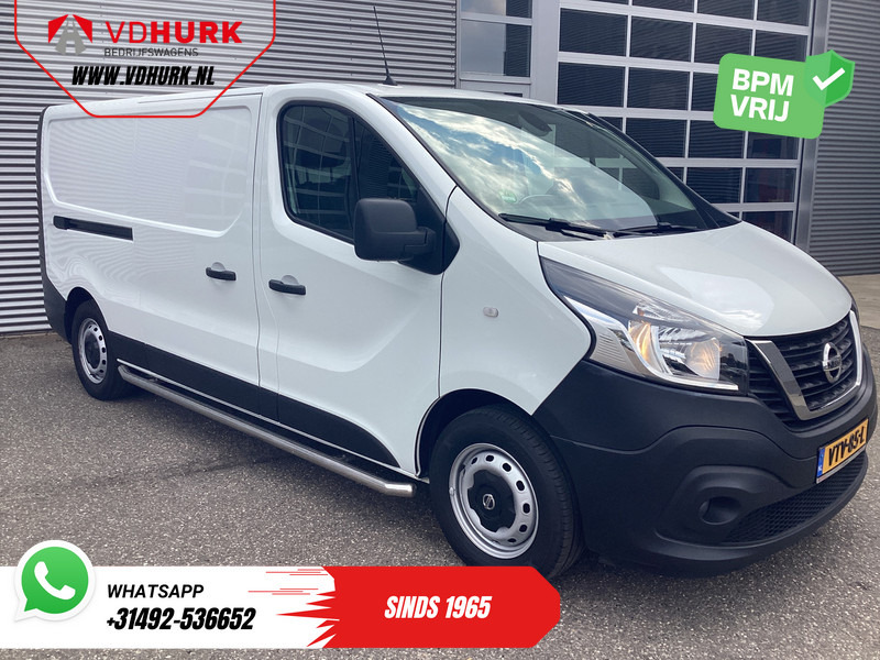Nissan NV300 2.0 dCi 145 pk Aut. L2 BPM VRIJ Carplay/ Camera/ Sidebars/ Airco/ Cruise/ PDC - Small van: picture 1 Nissan NV300 2.0 dCi 145 pk Aut. L2 BPM VRIJ Carplay/ Camera/ Sidebars/ Airco/ Cruise/ PDC - Small van: picture 1