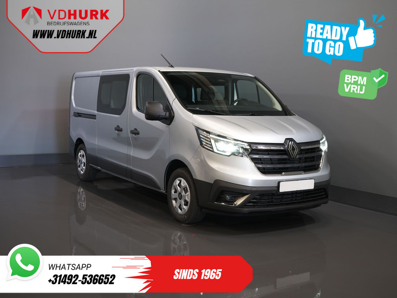 Renault Trafic 2.0 dCi 130 pk L2 BPM VRIJ! DC Dubbel Cabine LED/ 2xSchuifdeur/ Navi/ Carplay/ Camera/ PDC/ Cruise - Small van, Combi van: picture 1 Renault Trafic 2.0 dCi 130 pk L2 BPM VRIJ! DC Dubbel Cabine LED/ 2xSchuifdeur/ Navi/ Carplay/ Camera/ PDC/ Cruise - Small van, Combi van: picture 1