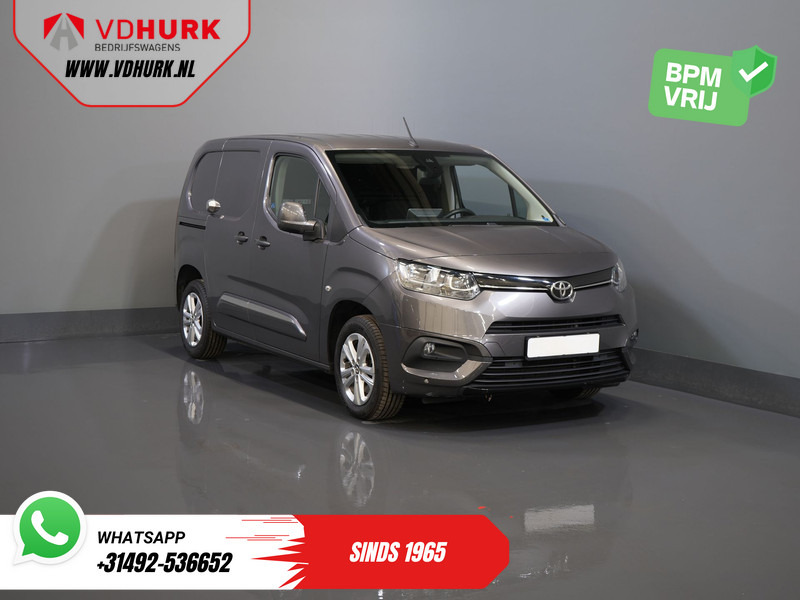 Toyota PROACE CITY 1.2 Turbo 130 pk Aut. BENZINE 3Pers./ Stoelverw./ Climate/ Keyless/ Carplay/ Cruise/ PDC/ Trekhaak - Panel van: picture 1 Toyota PROACE CITY 1.2 Turbo 130 pk Aut. BENZINE 3Pers./ Stoelverw./ Climate/ Keyless/ Carplay/ Cruise/ PDC/ Trekhaak - Panel van: picture 1