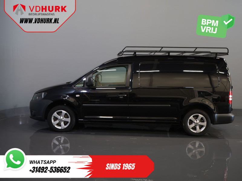 Small van Volkswagen Caddy 1.6 TDI 100 pk Maxi BPM VRIJ! NL Auto/ Cruise/ Imperiaal/ Camera/ PDC/ Airco/ Trekhaak: picture 9