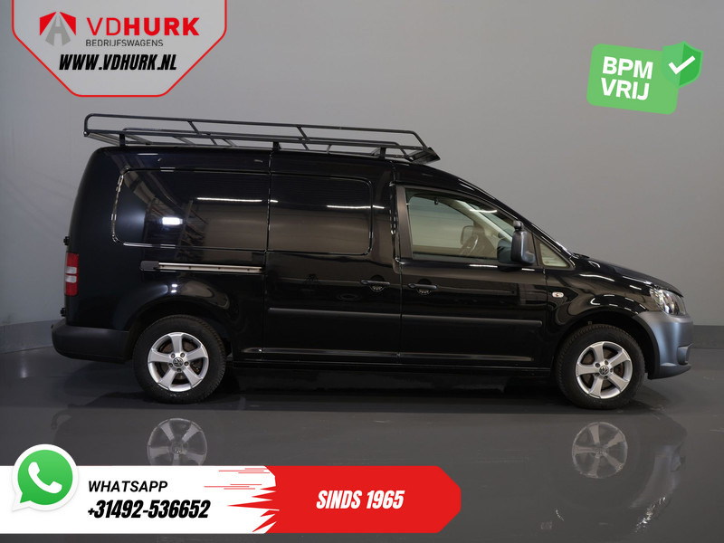 Small van Volkswagen Caddy 1.6 TDI 100 pk Maxi BPM VRIJ! NL Auto/ Cruise/ Imperiaal/ Camera/ PDC/ Airco/ Trekhaak: picture 10