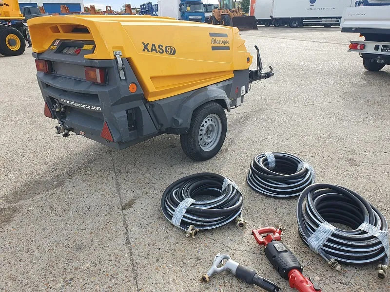Atlas-Copco Atlas Copco XAS97 -stock id100 - Air compressor: picture 1 Atlas-Copco Atlas Copco XAS97 -stock id100 - Air compressor: picture 1