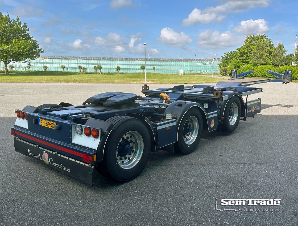 D-TEC CTD-41-03D LZV Dolly Breaker BPW Axles TOP Condition NL Trailer - Container transporter/ Swap body semi-trailer: picture 4 D-TEC CTD-41-03D LZV Dolly Breaker BPW Axles TOP Condition NL Trailer - Container transporter/ Swap body semi-trailer: picture 4