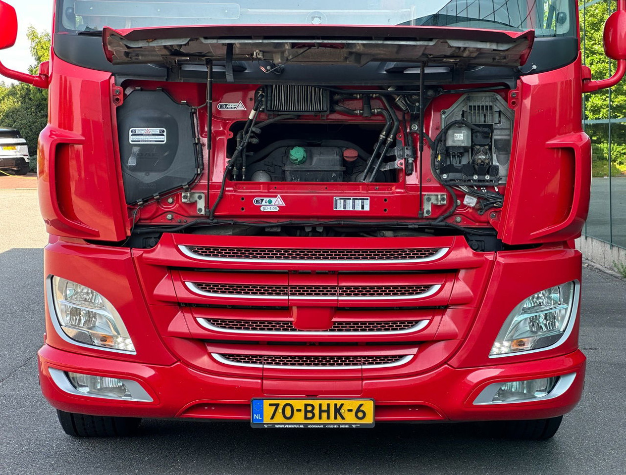 Box truck DAF CF 290 FA Space CAB Hardhouten Vloer 2500 KG Klep Nieuw Staat: picture 26