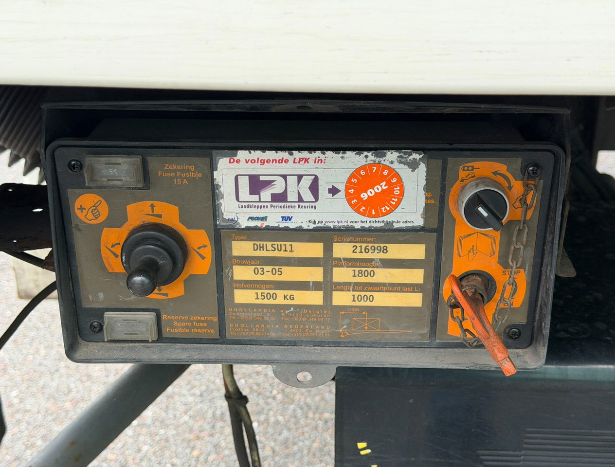 Box truck DAF CF 75.250 Euro 3 Manual Gearbox VAN Beurden Isolated BOX Tail Lift Super Condition NL-Truck: picture 18