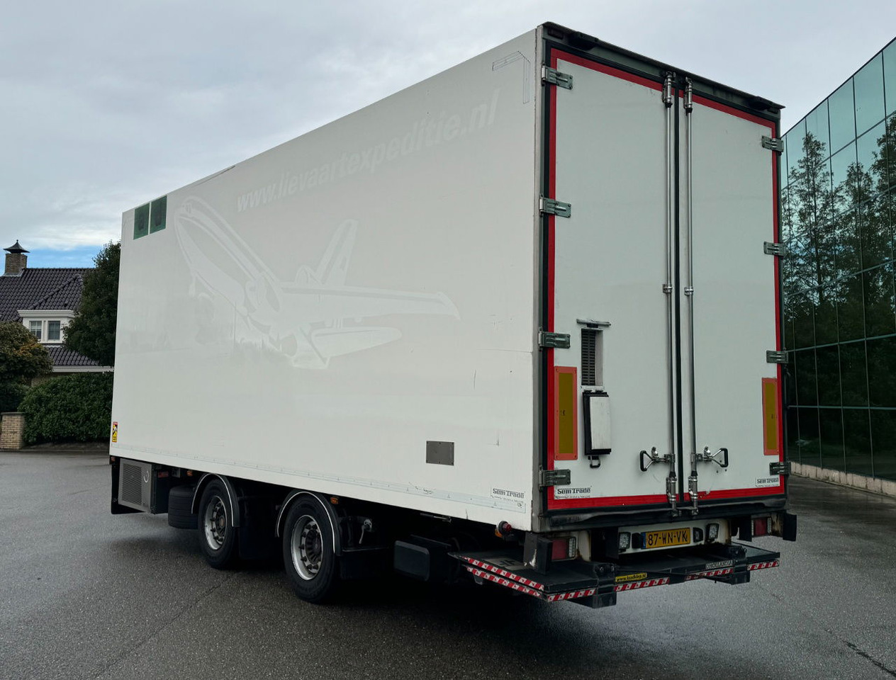 DRACO MZS 218 Wipkar 750 x 250 x 290 CM Inside Tail Lift 2021 TRS Iceland TOP Condition NL Trailertrailer - Refrigerator trailer: picture 3 DRACO MZS 218 Wipkar 750 x 250 x 290 CM Inside Tail Lift 2021 TRS Iceland TOP Condition NL Trailertrailer - Refrigerator trailer: picture 3
