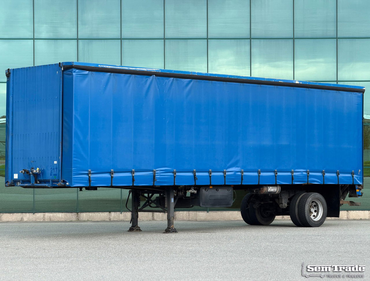Floor FL0-12-102 City Trailer Tail Lift Good Condition Holland-Trailer - Curtainsider semi-trailer: picture 1 Floor FL0-12-102 City Trailer Tail Lift Good Condition Holland-Trailer - Curtainsider semi-trailer: picture 1