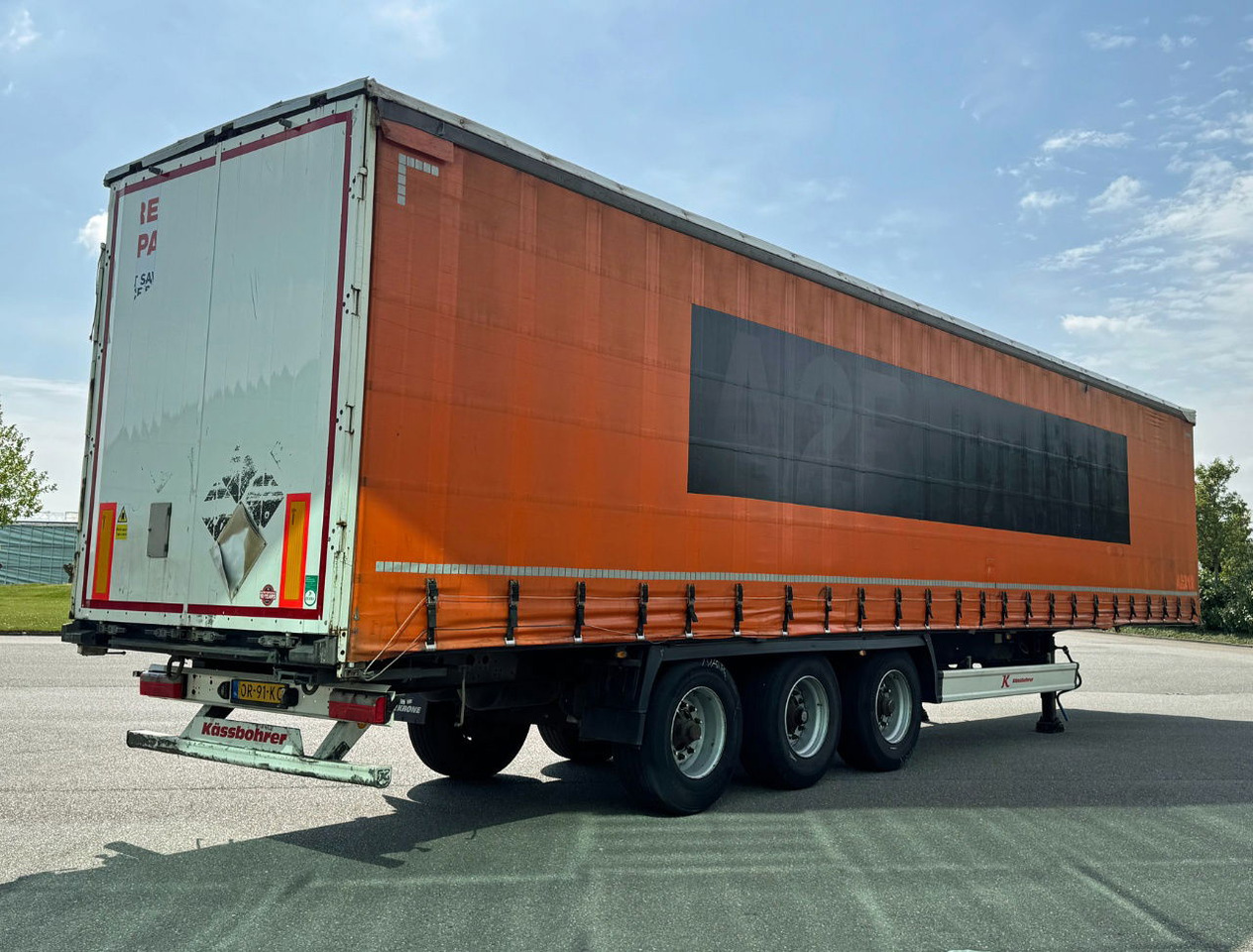 KAESSBOHRER Maxima Drum Brakes Sliding Roof NO Rust Galvanised Chassis TOP Condi - Curtainsider semi-trailer: picture 5 KAESSBOHRER Maxima Drum Brakes Sliding Roof NO Rust Galvanised Chassis TOP Condi - Curtainsider semi-trailer: picture 5