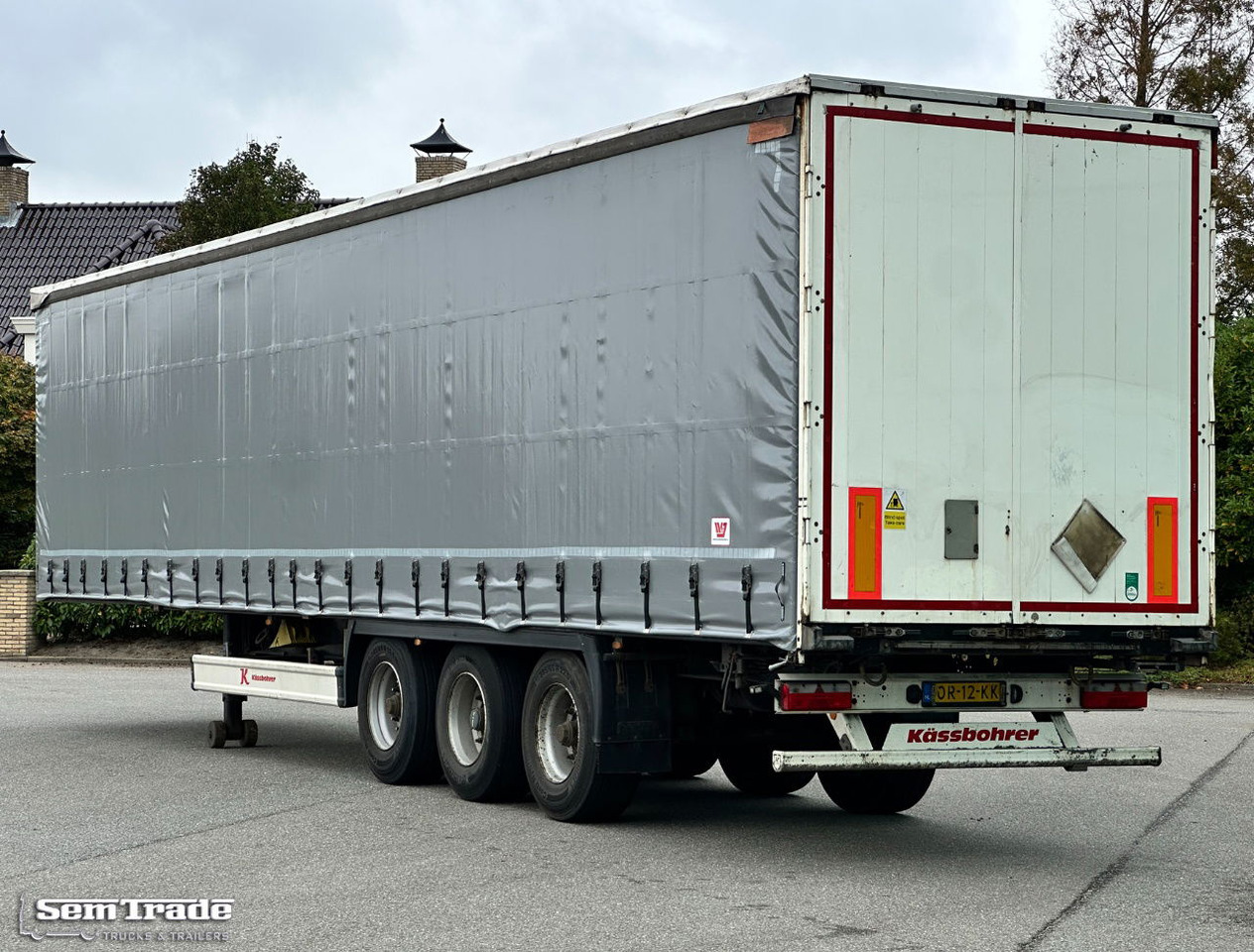 Kässbohrer XS Valx Axles Drum Brakes NEW Curtains NL-Trailer - Curtainsider semi-trailer: picture 3 Kässbohrer XS Valx Axles Drum Brakes NEW Curtains NL-Trailer - Curtainsider semi-trailer: picture 3