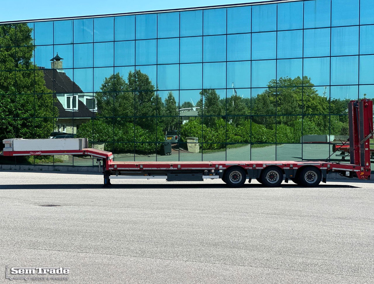 Nooteboom OSD-48-003 Semi 3 Axles Hydraulic Ramps Hinge TOP Condition - Low loader semi-trailer: picture 2 Nooteboom OSD-48-003 Semi 3 Axles Hydraulic Ramps Hinge TOP Condition - Low loader semi-trailer: picture 2