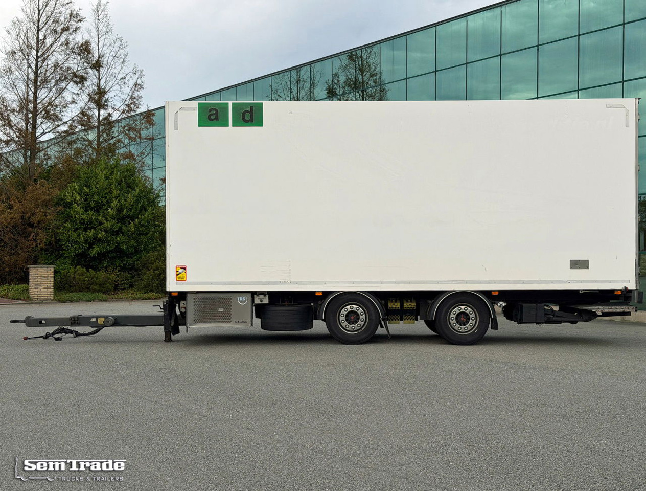 Van Weel VW 18000 VW EBO Isolated BOX TRS Cooling Tail Lift NL-Trailer - Other machinery: picture 2 Van Weel VW 18000 VW EBO Isolated BOX TRS Cooling Tail Lift NL-Trailer - Other machinery: picture 2