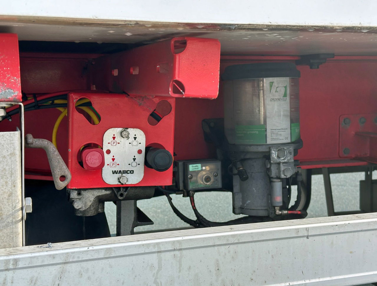 Refrigerator semi-trailer Van Eck 3 AS Koel Vries Carrier Vector 1800 Zeer Mooi Chassis Stuuras Tridec: picture 15