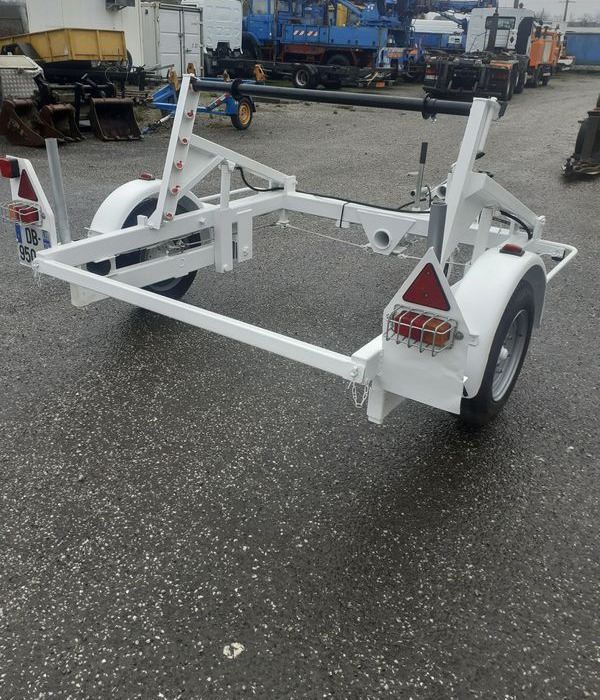 Remorques Porte Tourets VL et PL .Pour tourets de toutes dimensions s - Cable drum trailer: picture 3 Remorques Porte Tourets VL et PL .Pour tourets de toutes dimensions s - Cable drum trailer: picture 3