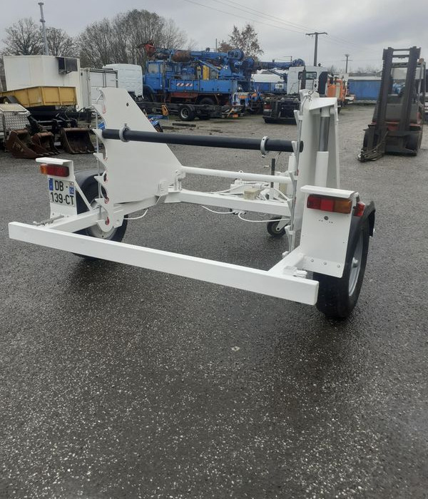 Remorques Porte Tourets VL et PL .Pour tourets de toutes dimensions s - Cable drum trailer: picture 2 Remorques Porte Tourets VL et PL .Pour tourets de toutes dimensions s - Cable drum trailer: picture 2