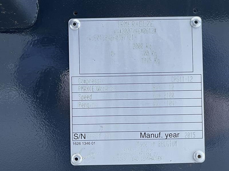 Atlas-Copco CPS 11 - 12 / XAHS 186 DD - N - Air compressor: picture 5 Atlas-Copco CPS 11 - 12 / XAHS 186 DD - N - Air compressor: picture 5