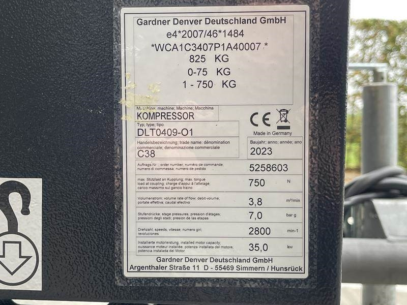 Air compressor Compair C 38: picture 6 Air compressor Compair C 38: picture 6
