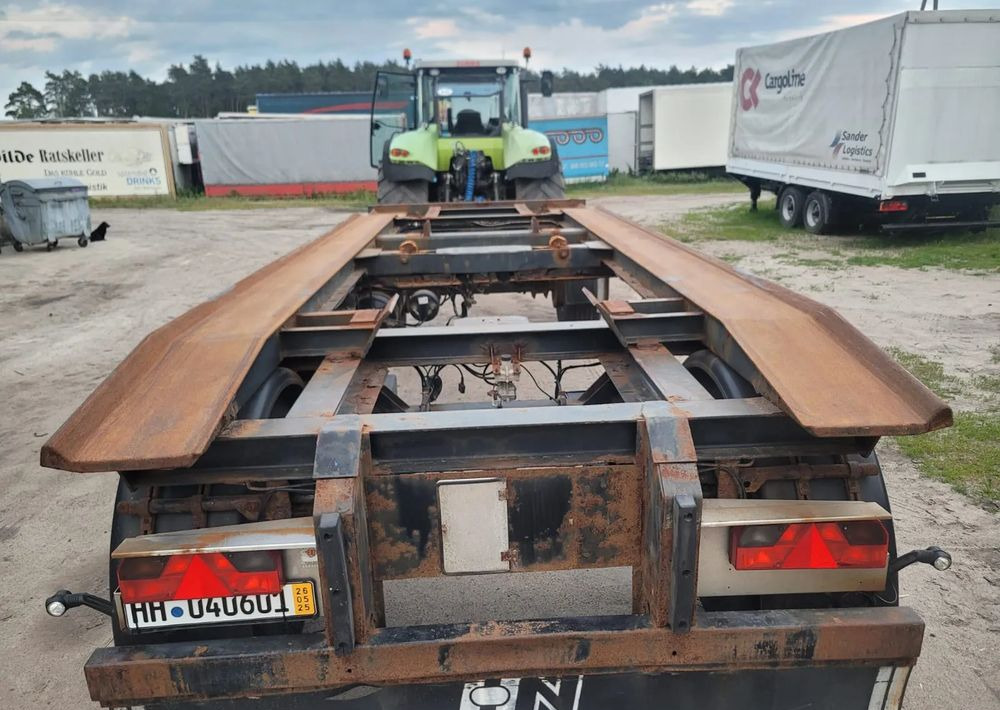 Huffermann Przyczepa do hakowca Huffermann - Roll-off/ Skip trailer: picture 1 Huffermann Przyczepa do hakowca Huffermann - Roll-off/ Skip trailer: picture 1