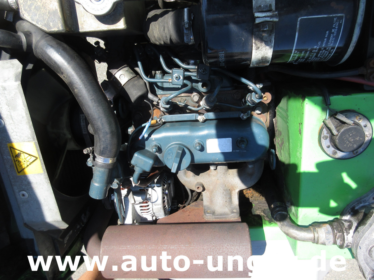 Municipal tractor Egholm Nilfisk 2100 Powerflex 4x4 Kipper AHK Hydraulik Bürste Winterdienst: picture 27