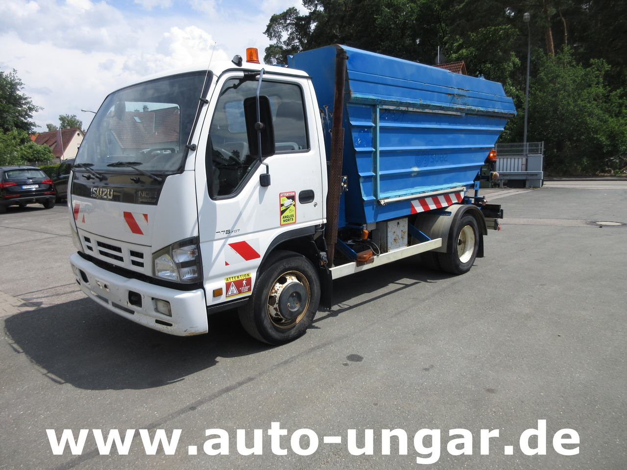 ISUZU NQR Smoother Q75 Y07 Müllwagen 8m³ TECNO 7.500kg Kipper Presse Lifter - Garbage truck: picture 3 ISUZU NQR Smoother Q75 Y07 Müllwagen 8m³ TECNO 7.500kg Kipper Presse Lifter - Garbage truck: picture 3