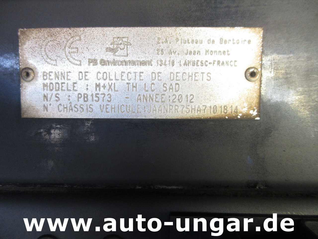 Garbage truck Isuzu NPR 75 Müllwagen Provence Benne - Faun Lifter Presse Kipper Trittbrett Bj 12: picture 19