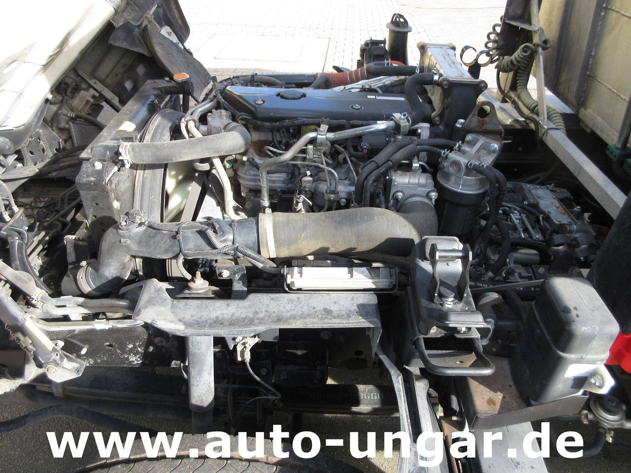 Garbage truck Isuzu NPR 75 Müllwagen Provence Benne - Faun Lifter Presse Kipper Trittbrett Bj 12: picture 14