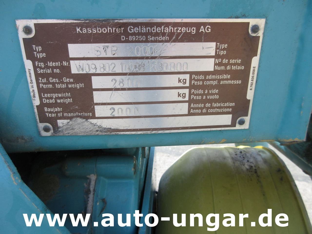 Municipal/ Special vehicle Kässbohrer BeachTech STR 2000 BeachCleaner Strandreiniger καθαριστής παραλίας: picture 18