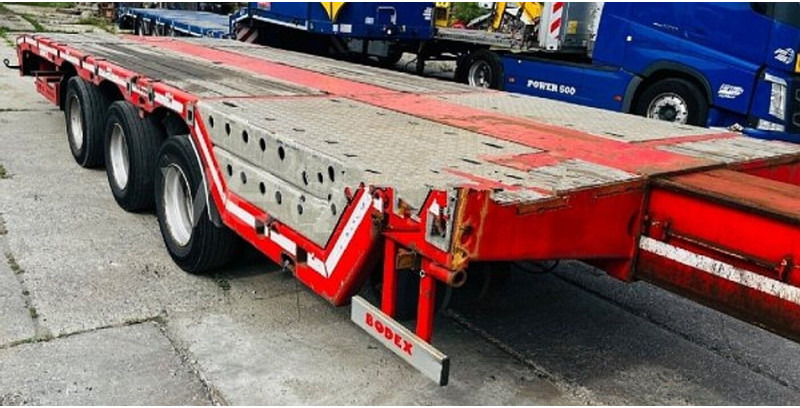 Bodex 53t/40t/28m teleskop ADR no ramp - Low loader semi-trailer: picture 1 Bodex 53t/40t/28m teleskop ADR no ramp - Low loader semi-trailer: picture 1