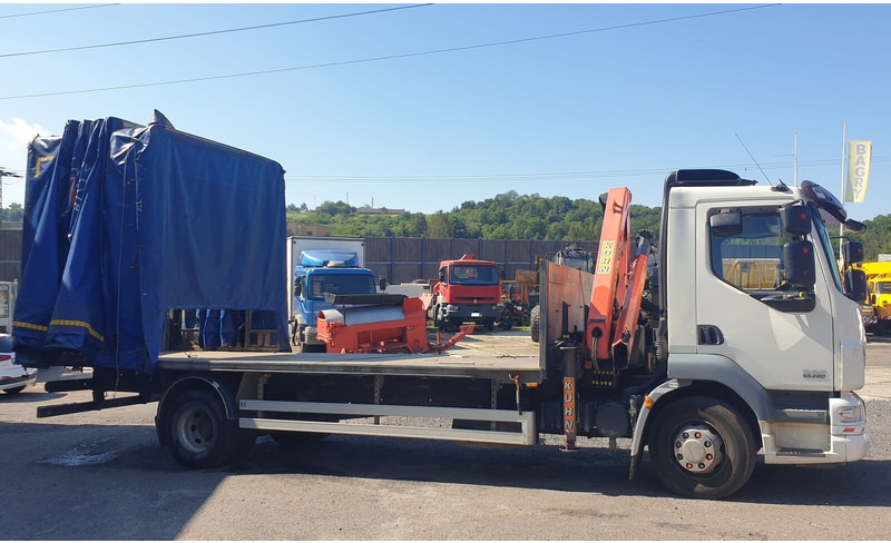 DAF 15t LF55.220 +Palfinger PK8500 - Curtainsider truck, Crane truck: picture 4 DAF 15t LF55.220 +Palfinger PK8500 - Curtainsider truck, Crane truck: picture 4
