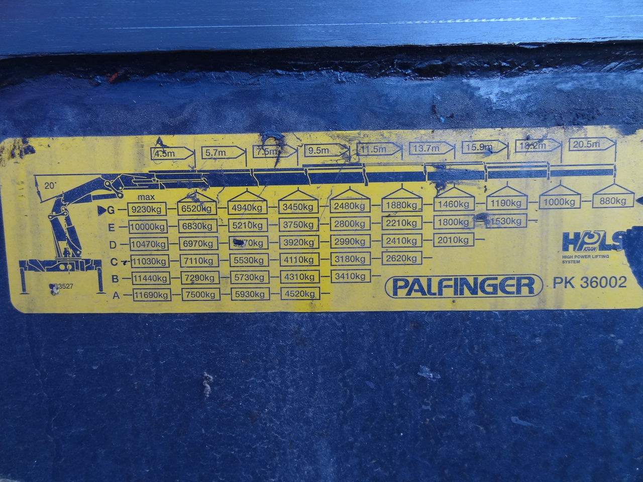 Iveco EuroTrakker 260E31 6X4 Palfinger 36002 - Dropside/ Flatbed truck, Crane truck: picture 4 Iveco EuroTrakker 260E31 6X4 Palfinger 36002 - Dropside/ Flatbed truck, Crane truck: picture 4