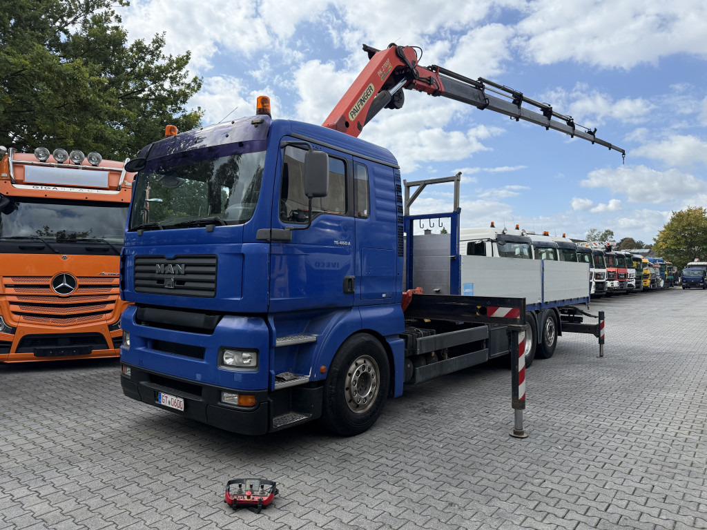 MAN TGA 26.460 6X2 Palfinger 27000 bis 25 Meter - Crane truck, Dropside/ Flatbed truck: picture 1 MAN TGA 26.460 6X2 Palfinger 27000 bis 25 Meter - Crane truck, Dropside/ Flatbed truck: picture 1