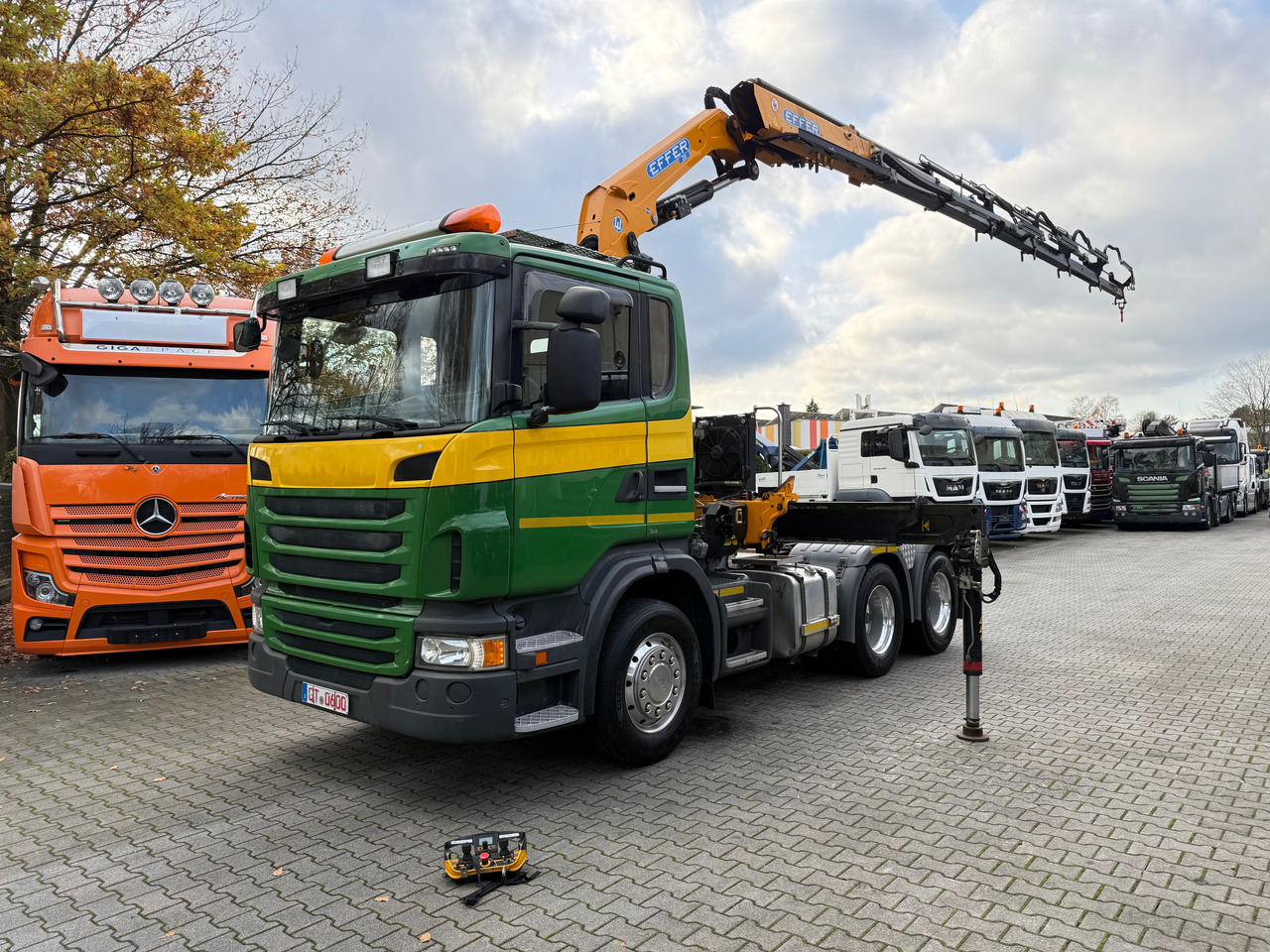 Scania G480 6X4 Kran Effer 255 6S bis 20.5 Meter - Crane truck, Tractor unit: picture 1 Scania G480 6X4 Kran Effer 255 6S bis 20.5 Meter - Crane truck, Tractor unit: picture 1