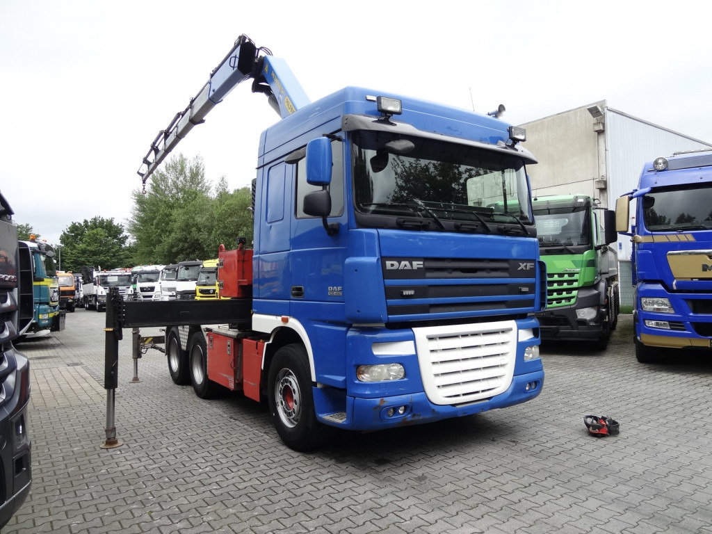 Tractor unit Daf XF105 460 6X2 Kran Palfinger 34002: picture 9