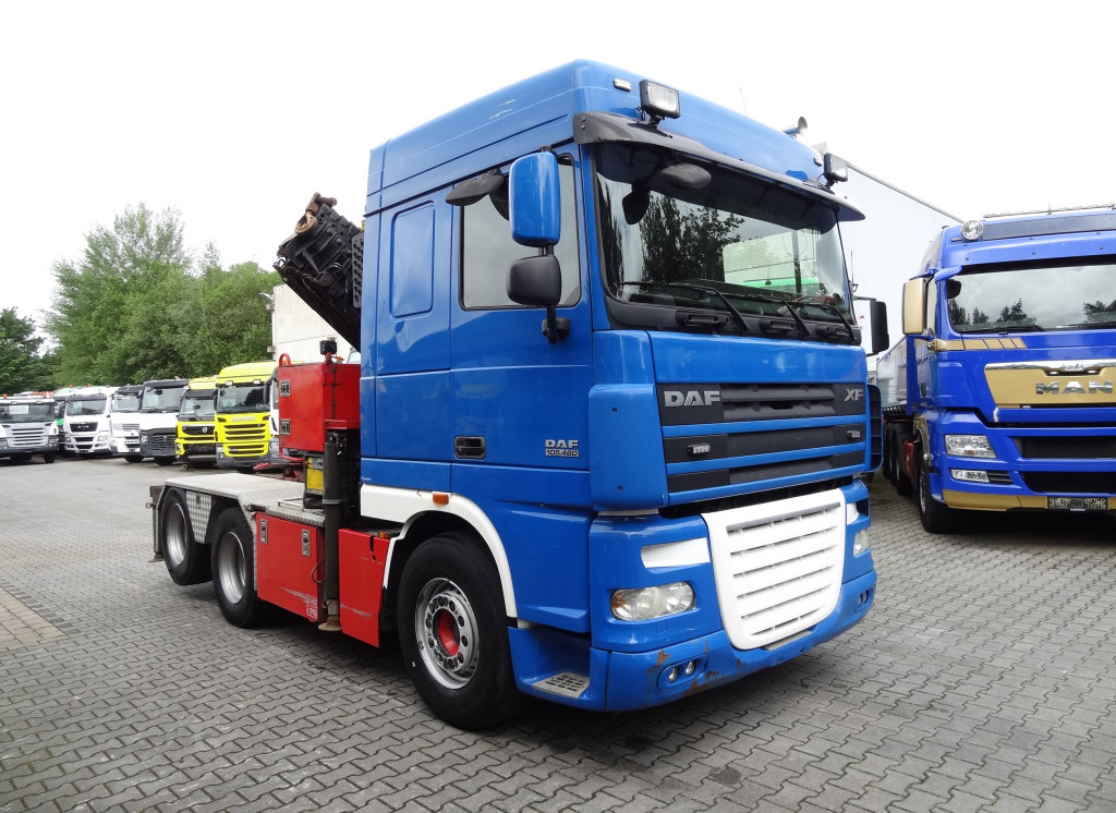 Tractor unit Daf XF105 460 6X2 Kran Palfinger 34002: picture 12