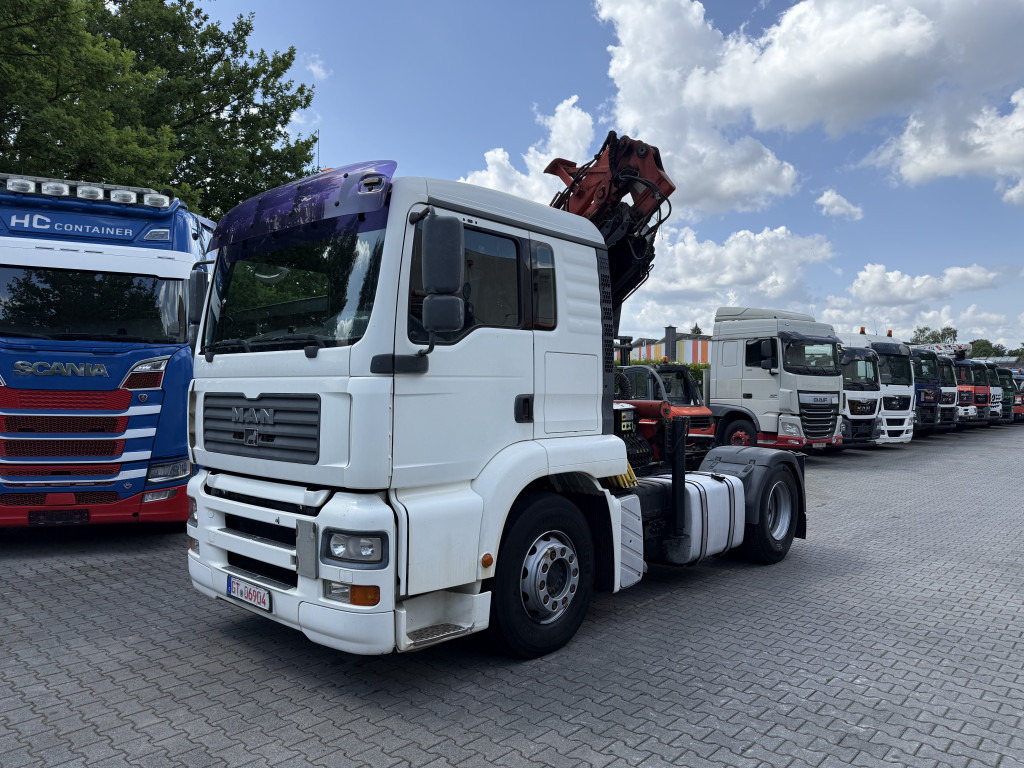 Tractor unit MAN TGA 18.430 Kran Palfinger 16502 bis 26.5 Meter: picture 9