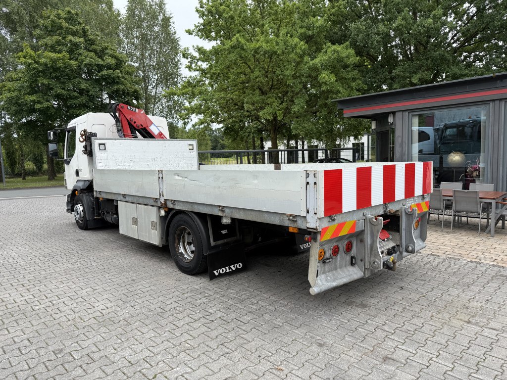 Dropside/ Flatbed truck, Crane truck Volvo FL250.16 HMF 875 K3: picture 13