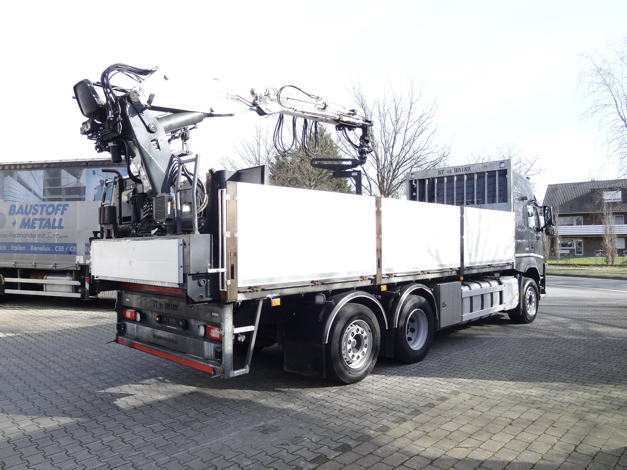 Dropside/ Flatbed truck, Crane truck Volvo FM370 6X2*4 Kennis K14 Kran: picture 14 Dropside/ Flatbed truck, Crane truck Volvo FM370 6X2*4 Kennis K14 Kran: picture 14