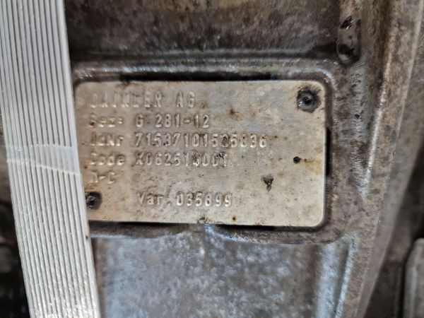 Gearbox Mercedes Benz G281-12 With Retarder Gearbox: picture 11