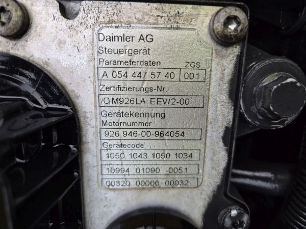 Engine for Truck Mercedes Benz OM926LA.EEV/2-03 Econic Spec Engine (Truck): picture 11