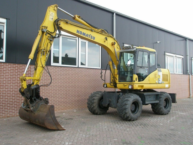 Komatsu PW140-7 - Wheel excavator: picture 1 Komatsu PW140-7 - Wheel excavator: picture 1