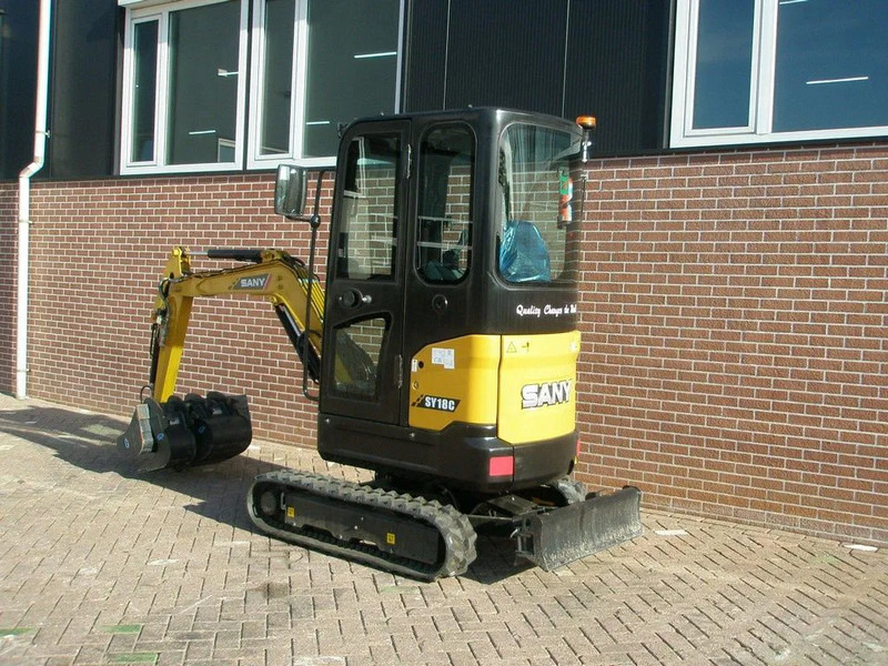 Sany SY18C - Mini excavator: picture 2 Sany SY18C - Mini excavator: picture 2