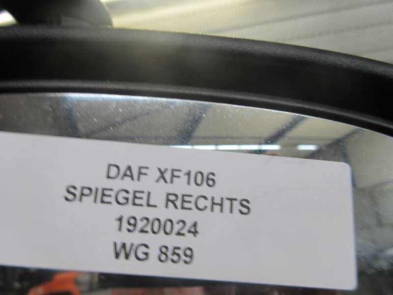 DAF 1920024 Spiegel Rechts DAF XF 106 EURO 6 - Rear view mirror for Truck: picture 3 DAF 1920024 Spiegel Rechts DAF XF 106 EURO 6 - Rear view mirror for Truck: picture 3