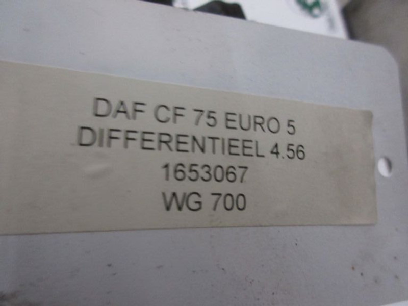 DAF CF75 1653067 DIFFERENTIEEL 1339 RATIO 4,56 EURO 5 - Differential gear for Truck: picture 5 DAF CF75 1653067 DIFFERENTIEEL 1339 RATIO 4,56 EURO 5 - Differential gear for Truck: picture 5