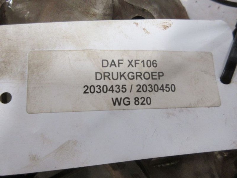 Clutch and parts for Truck DAF XF 106 2030450 / 2030435 DRUKGROEP EURO 6 NIEUW EN GEBRUKT: picture 6